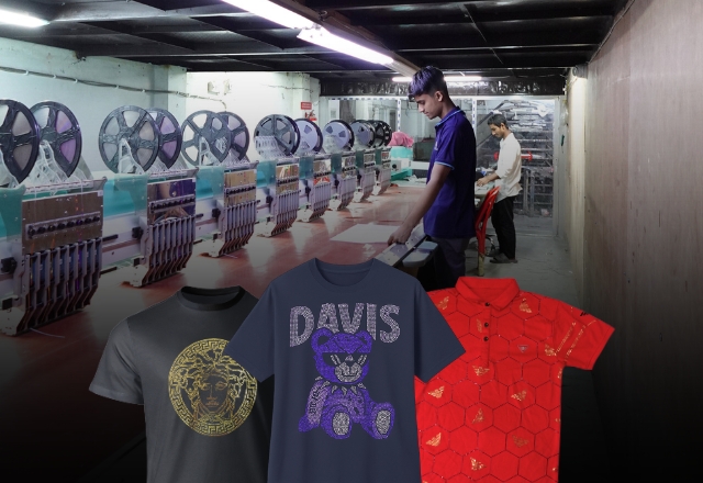 Hotfix Sequin Printing